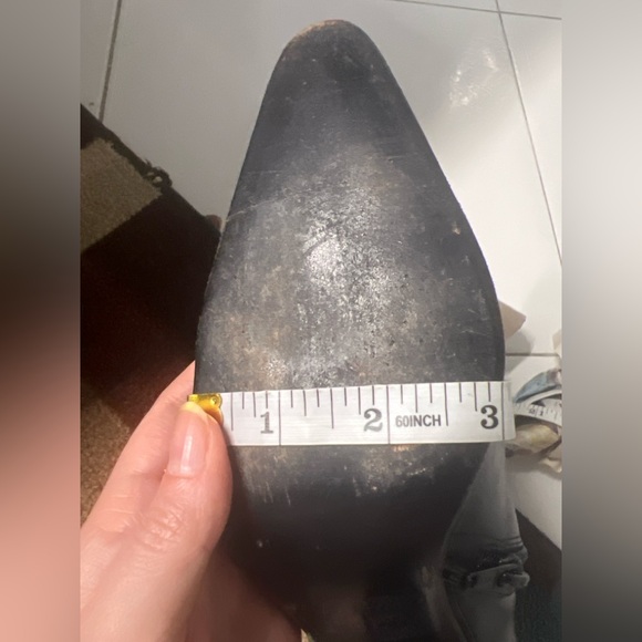 Adrian Troncoso Buenos Aires Black Leather Boots No SizeTag, Fits Like Women’s 6 - Picture 11 of 12